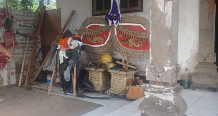 Ket poto: Lokasi sepeda motor warga yang hilang