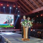 Ket poto: Bupati I Made Kembang Hartawan dan Wakil Bupati I Gede Ngurah Patriana Krisna (Kembang-Ipat) saat memaparkan capaian kinerja setahun pertama