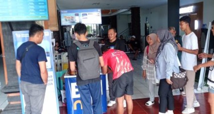 Ket Poto: layanan digital BRImo hadir di terminal pejalan kaki Pelabuhan Gilimanuk pada arus mudik dan arus balik Lebaran 2026.
