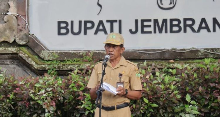 Sekretaris Daerah (Sekda) Kabupaten Jembrana I Made Budiasa