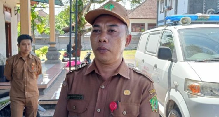 Ket poto: Kepala Bidang Kesehatan Hewan dan Kesehatan Masyarakat Veteriner (Kabid Keswan-Kesmavet), Gusti Ngurah Putu Sugiarta