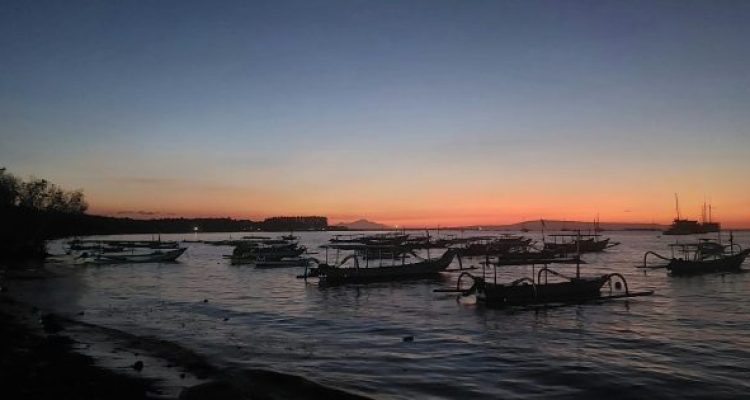 Ket poto: Pantai Sidakarya di Denpasar - Bali