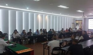 ket poto: Suasana rapat pembentukan BCB di Kantor Dinas Pariwisata Provinsi Bali.