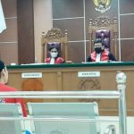 Ket poto: Persidangan kasus pecah kaca di Batam