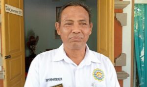 Ket poto: Kepala SMPN 4 Mendoyo, I Ketut Suyasa