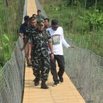 Ket poto: Jembatan Gantung Garuda Gembongdadi tegal