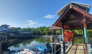 Ket poto: Ekowisata Mangrove Batu Lumbang tepatnya di Jalan Tanah Kilap, Pemogan, Denpasar.