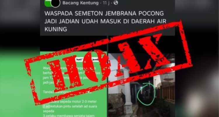 Ket poto: Tangkapan layar dari media sosial Ket poto: Tangkapan layar dari media sosial