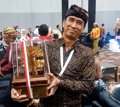 Ket poto: Ketua Kelompok Kurma Asih, I Wayan Anom Astika Jaya