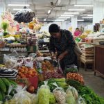 Ket poto: Situasi di Pasar Umum Negara