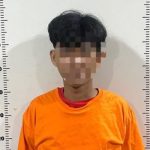 Ket poto: Salah satu terduga pelaku jaringan narkoba yang berhasil ditangkap Polda Kepri