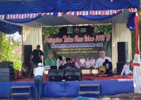 Ket poto: Acara sedekah bumi memperingati Tahun Baru Islam yang ke 1448 Hijriyah