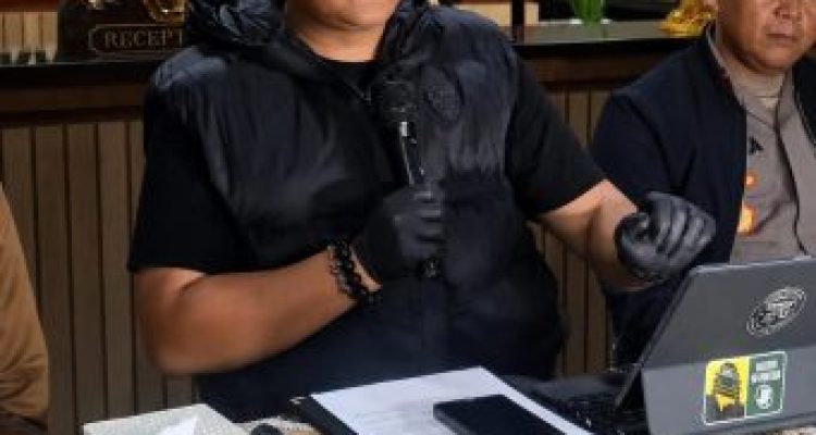 Ket poto: Polres Tabanan ungkap kasus pengeroyokan maut di Baturiti