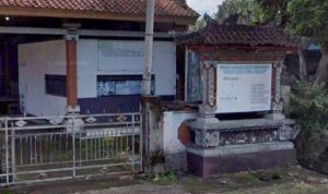 Ket poto: Bekas Kantor usaha Subak Abian Pula Kerthi di Banjar Kebebeng, Desa Mendoyo Dangintukad, Kecamatan Mendoyo, Kabupaten Jembrana