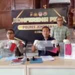 Ket poto: Pengungkapan kasus TPPO di Polres Jembrana