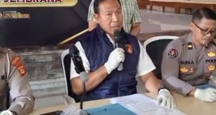 Ket poto: Kasat Reskrim Polres Jembrana, AKP Gede Alit Darmana