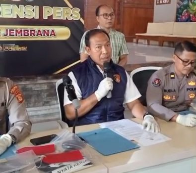 Ket poto: Kasat Reskrim Polres Jembrana, AKP Gede Alit Darmana
