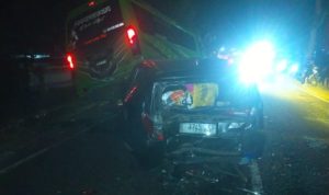Ket poto: Tabrakan beruntun di Kecamatan Pekutatan