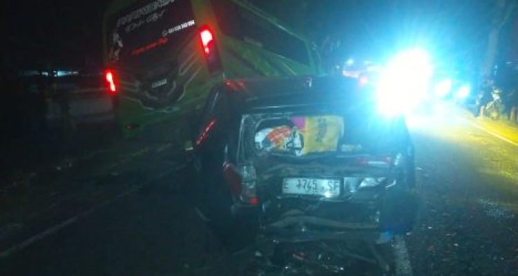 Ket poto: Tabrakan beruntun di Kecamatan Pekutatan