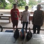 Ket poto: Polisi sita ayam aduan di lokasi