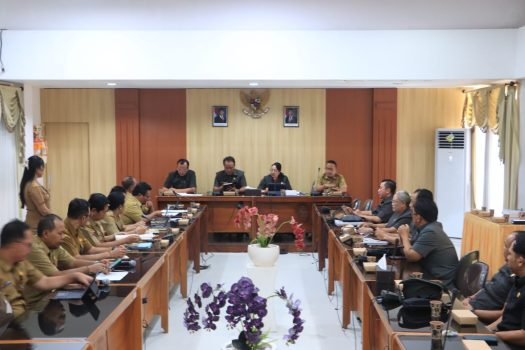 Ket poto: Rapat Banggar DPRD Jembrana