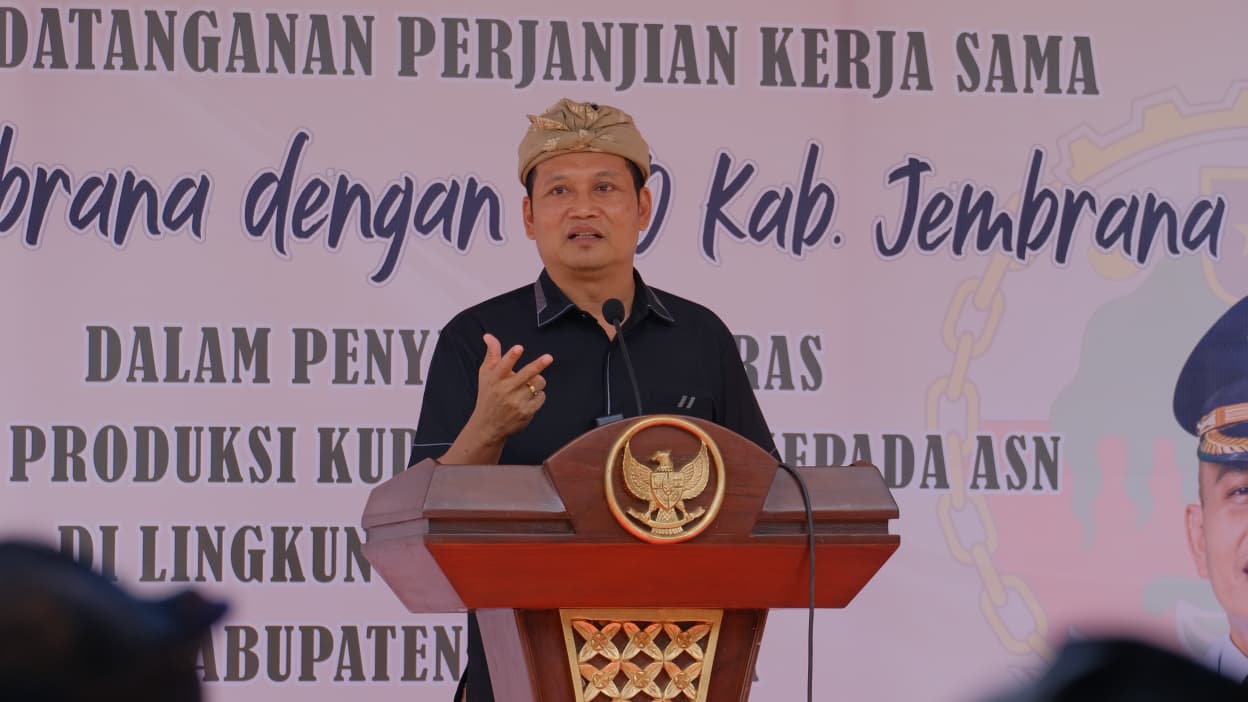 Ket poto: Bupati Jembrana I made Kemabang Hartawan