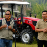 Ket poto: Anggota DPR RI Komisi IV , I Nyoman Adi Wiryatama, S.Sos., M.Si., bersama Bupati Jembrana I Made Kembang Hartawan