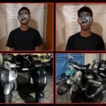 Ket poto: Terduga Pelaku beserta barang bukti berhasil diamankan