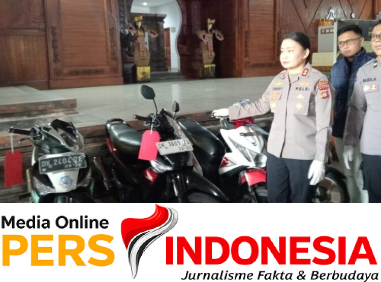 Ket poto: Pengungkapan kasus curamor di Kabupaten Jembrana