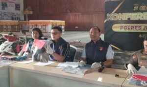 Ket poto: Pengungkapan kasus pencabulan di salah satu kace di Mendoyo