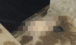 Ket poto: Korban usai tersengat listrik hingga meninggal dunia Ket poto: Korban usai tersengat listrik hingga meninggal dunia